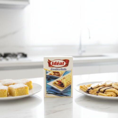 Idéal Vanilla flavored sugar || 10 sachets||إديال بنكهة الفانيلا|| خمارة بيضاء