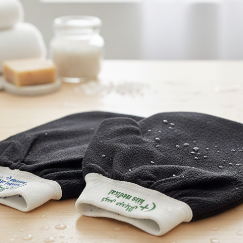 Moroccan Hammam Exfoliating Glove || كيس ديال لحمام