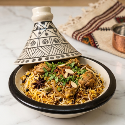 Moroccan arabic tagine in india