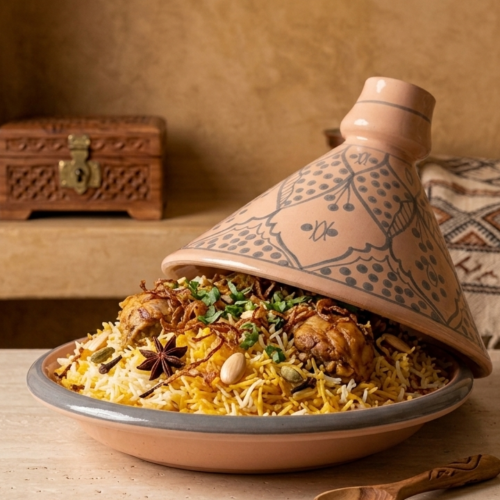 Moroccan arabic tagine in india